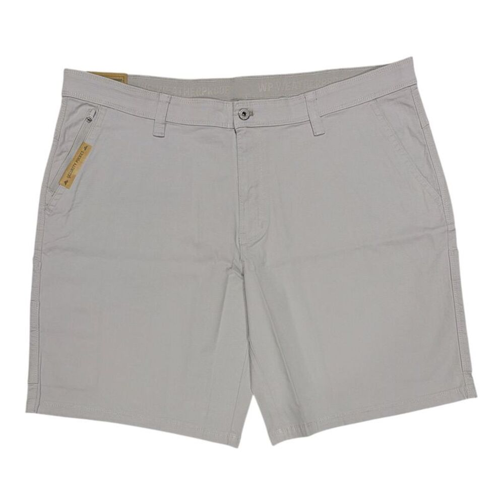 WP Weatherproof Men's Classic Fit Stretch Ripstop Utility Short - Cream